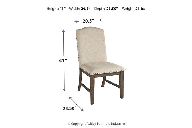 Johnelle Dining Chair (Set of 2)