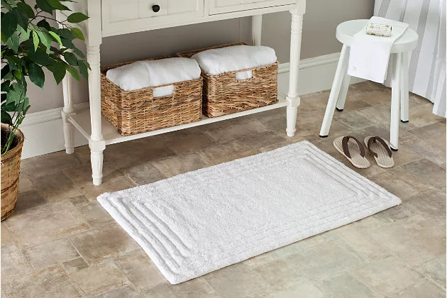 Safavieh SpaPlush Luxe Stripe Bath Mat Set