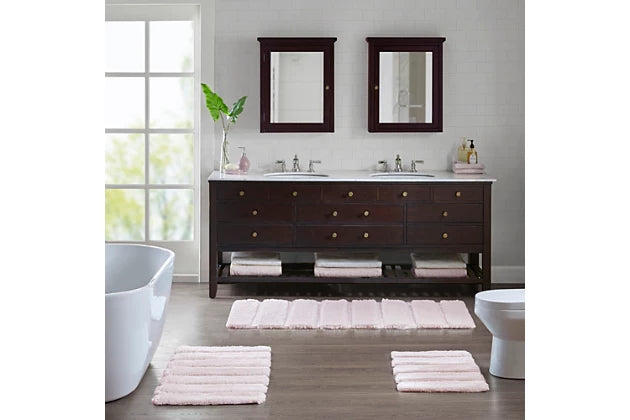 Madison Park Blush 24x58" Rug