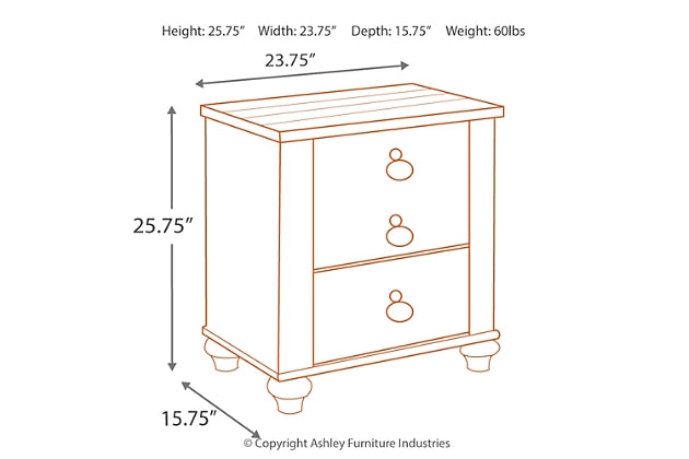 Willowton Nightstand