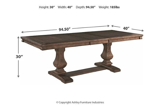 Johnelle Extendable Dining Table